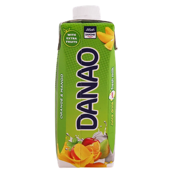 داناو عصير البرتقال والمانجو 180 مل