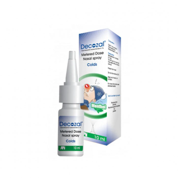 Decozal Menthol Nasal Spray for Colds 10ml