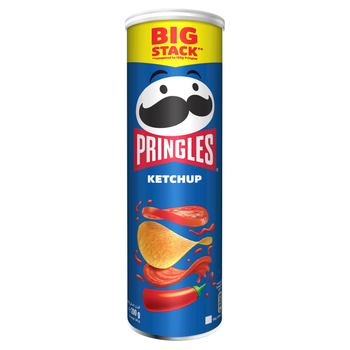 برينجلز رقائق بطاطس بالكاتشب 200جرام