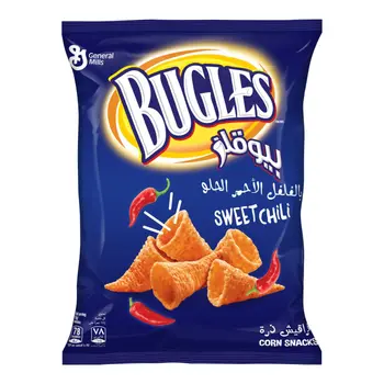 بيوقلز ذرة مقرمشة حار حلو 125جرام