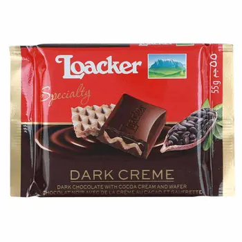 لواكر ويفر شوكولاتة داكنة 55 جرام