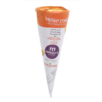 Mercely's Merrycone Butterscotch Ice Cream 120ml