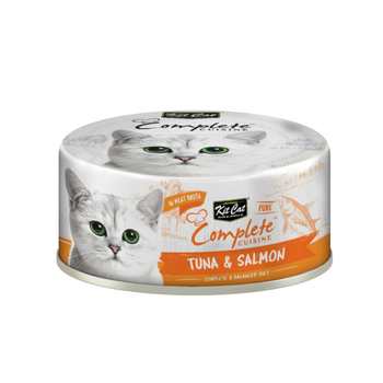 Kit Cat Tuna & Salmon Complete Cuisine 70g