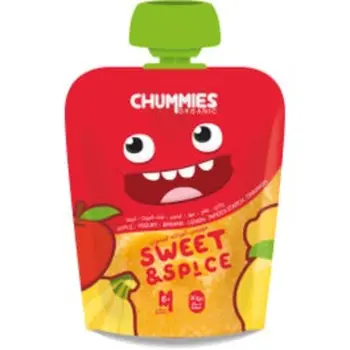 تشاميز معجون أكل للطفل زبادي,موز,ليمون,تابيوكا وقرفة 1قطعة