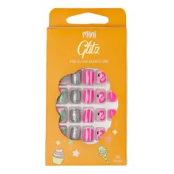 Glitz Kids Nail Flamingo #4 1Piece