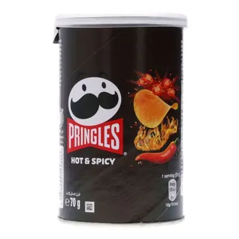 برنجلز بطاطس بنكهة الشطة والبهارات 70 غم