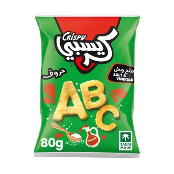 Crispy Salt & Vinegar Letters 80g