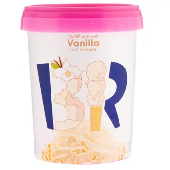 باسكن روبنز آيس كريم بالفانيلا 500مل