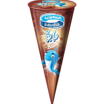 Saudia Baboo Choco Cone 110ml