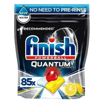 Finish Quantum Ultimate Lemon Dishwasher Tabs 85 Count