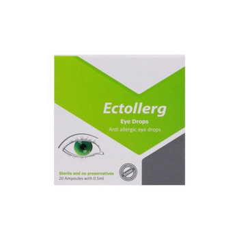 Ectollerg Sterile Eye Drops 20x0.5ml