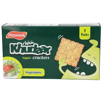 Haweek Khudaar Vegetable Crackers 110g