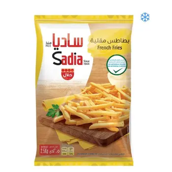 Sadia Frozen Medium-Cut French Fries 2.5kg