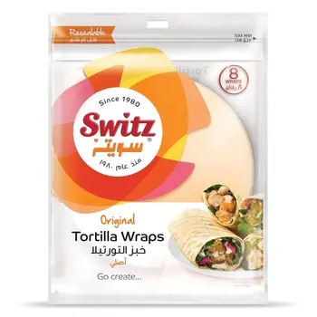 Switz Tortilla Wraps 8x360g