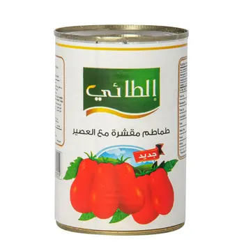 الطائي طماطم مقشرة 400جرام