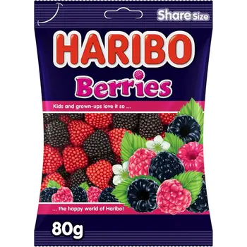Haribo Berry Berries Candy 80g