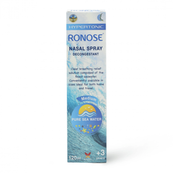Ronose Hypertonic Babies Nasal Spray Decongestant 120Ml