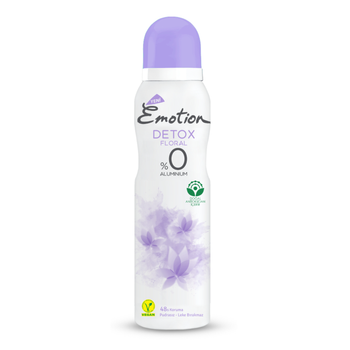 Emotion Deodorant Spray Detox Floral 0% Aluminum 150Ml