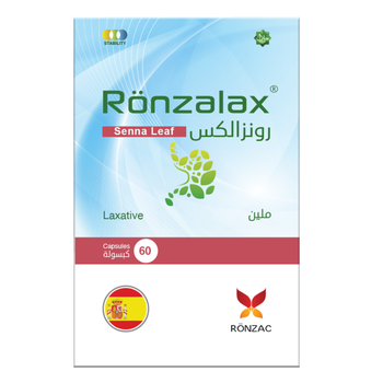 Ronzalax Laxative Senna Leaf 60Capsules