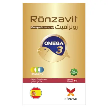 Ronzavit Dietary Supplement Omega 3 1000Mg 60Capsules