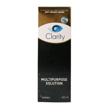 Clarity Lenses Solution Disinfecting & Hydrating 360Ml