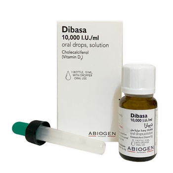 Dibasa Vitamin D Oral Drops 10000IU/Ml 10Ml