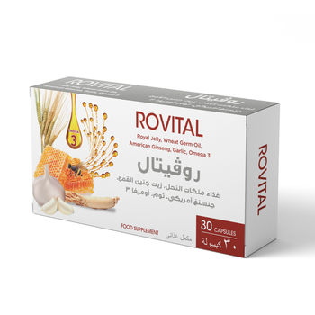 روفيتال أوميجا 3 مكمل غذائي 30كبسولة