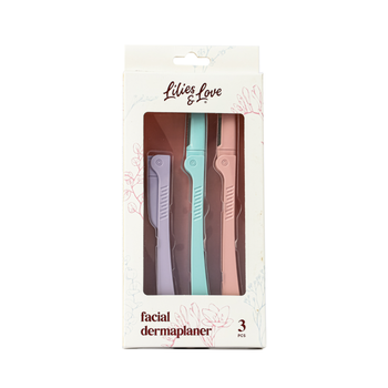 Lilies & Love Facial Razors Gentle On Skin Foldable 1Packet