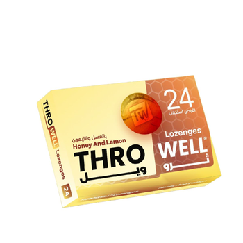 Thro Well Lozenges With Honey And Lemon 24Pieces