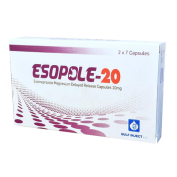 Esopole 20 Esomeprazole 20Mg 14Capsules