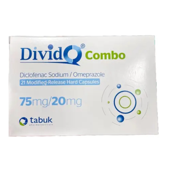 Divido Combo Diclofenac Sodium/Omeprazole 75/20Mg 21Capsules