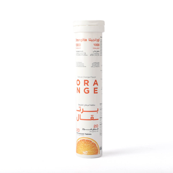 Orangita Vitamin C 1000Mg Effervescent 20Tablets