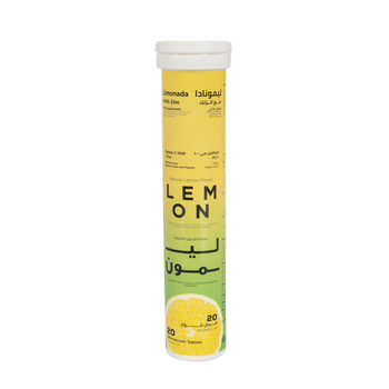 Limonada With Zinc Effervescent Food Supplement 20Tablets