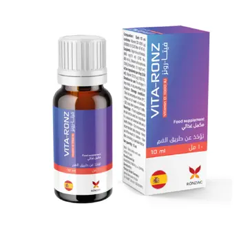 Ronzavit Vita-Ronz Vitamin D 2000IU Dietary Supplement 10Ml