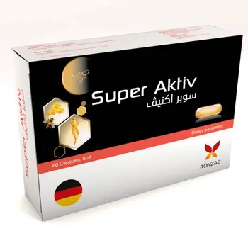 Ronzac Super Aktiv Dietary Supplement 1000Mg 60Capsules