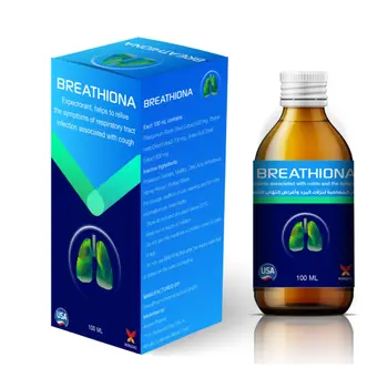 Ronzac Breathiona Syrup Relieves Cough 100Ml