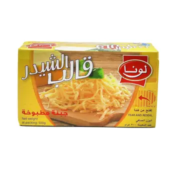 Luna Analogue Cheddar Cheese Block 500g