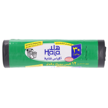 Hala Biodegradable Thick Garbage 12Bags