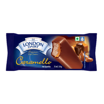 London Dairy Caramello Premium Ice Cream 75ml