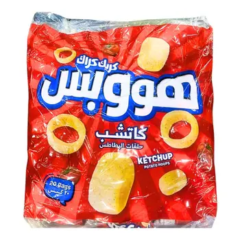 Cric Crac Hooops Ketchup 20×10g