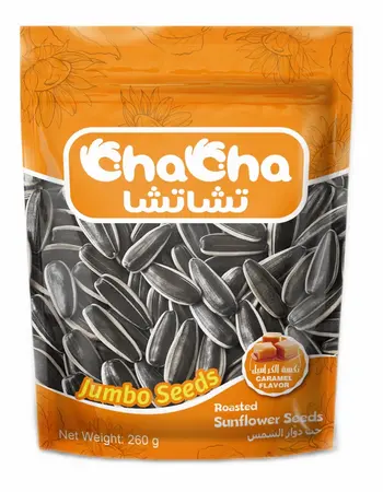 Chacha Sunflower Seeds Caramel Flavor 260g