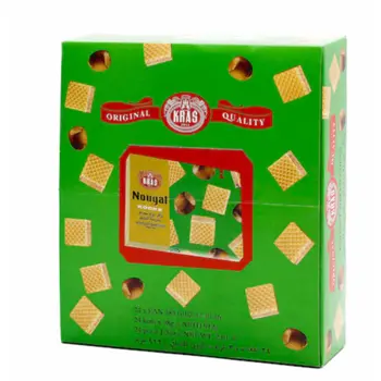 كراس ويفر بكريمة البندق 24×38جرام