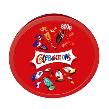 Celebrations Chocolate Candy Mix Tin 600g