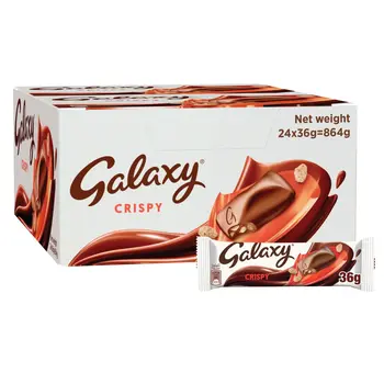 Galaxy Smooth Milk Chocolate Bars 24×36g