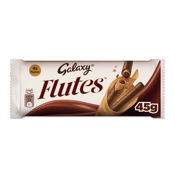 Galaxy Flutes Chocolate 4 Fingers 45g