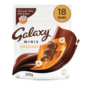 Galaxy Chocolate Minis Hazelnut 18×225g