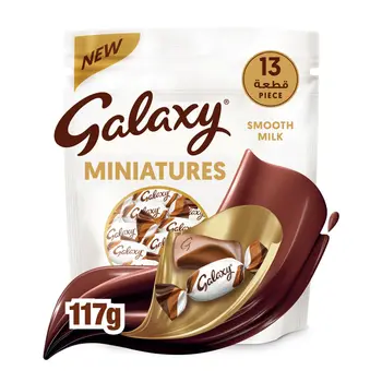 Galaxy Chocolate Miniatures Smooth Milk 13×117g