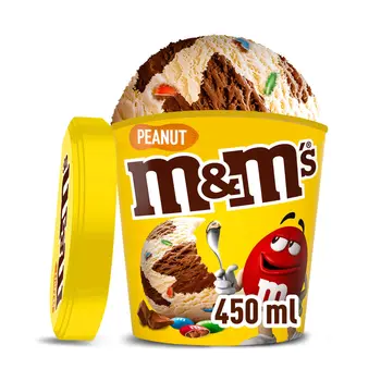 m&m's Ice Cream Tub Peanut Butter Flavored 450Ml
