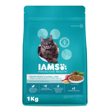 أبمس أكل قطط جاف للعناية بالوزن وكرات الشعر 1كيلو