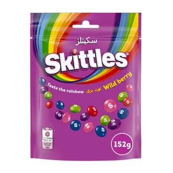 سكيتلز حلويات بالتوت البري 152جرام